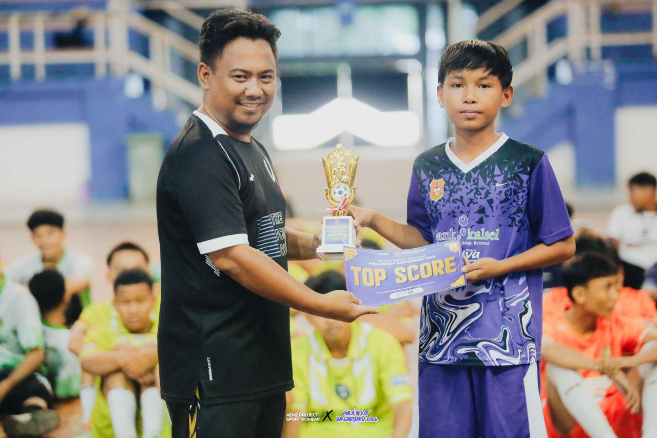 Double Winner! SDN 2 Barabai Timur Sabet Gelar Runner-Up dan Top Score di Piala AFKOT Banjarbaru 2026